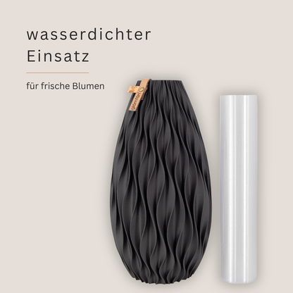#3 Ondina – Organische Designvase mit NFC & stabilem Stand
