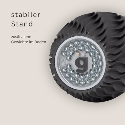 #3 Ondina – Organische Designvase mit NFC & stabilem Stand