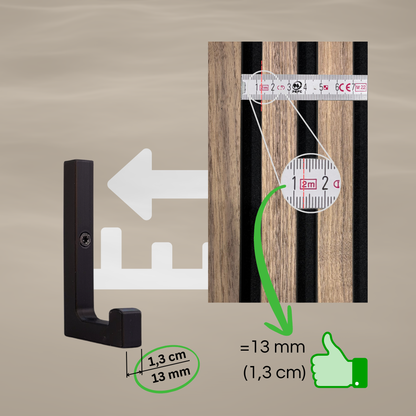 glämfän® Essential Haken kurz Schwarz