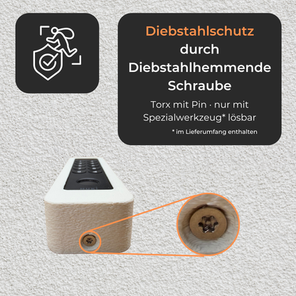 Wandhalterung weiß, für Nuki Keypad 2 und NFC