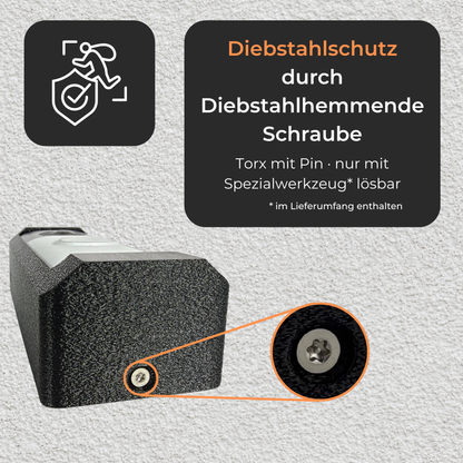 Wandhalterung schwarz, für Ring Battery Video-Türklingel 2K / 2K Plus / 4K Pro / 2.Generation