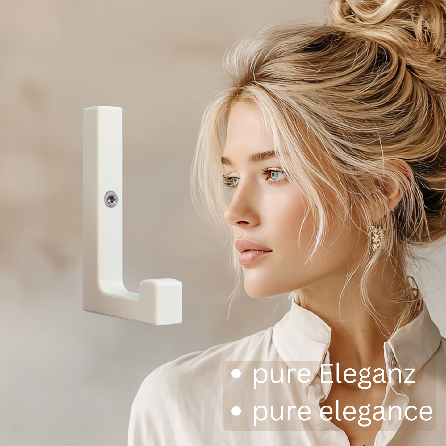 glämfän® Essential Haken kurz Weiß