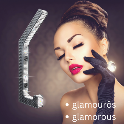 glämfän® Glamour Haken Schwarz / Silber