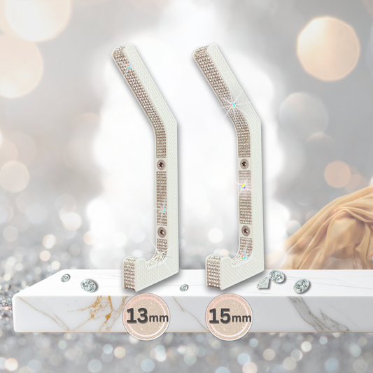 glämfän® Glamour Haken Weiß / Silber