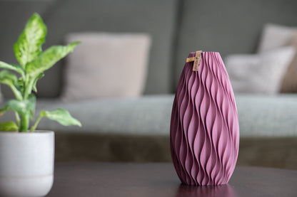 #3 Ondina – Organische Designvase mit NFC & stabilem Stand