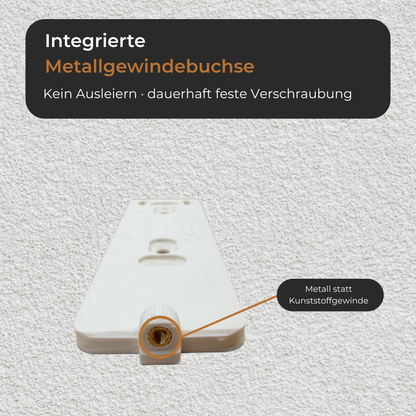 Wandhalterung weiß, für Nuki Keypad 2 und NFC