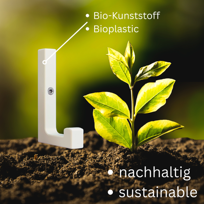 glämfän® Essential Haken kurz Weiß