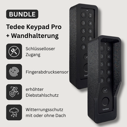 BUNDLE Tedee Keypad PRO & Wandhalterung