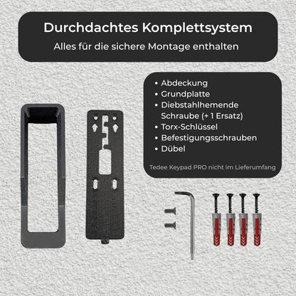 Wandhalterung für Tedee Keypad PRO