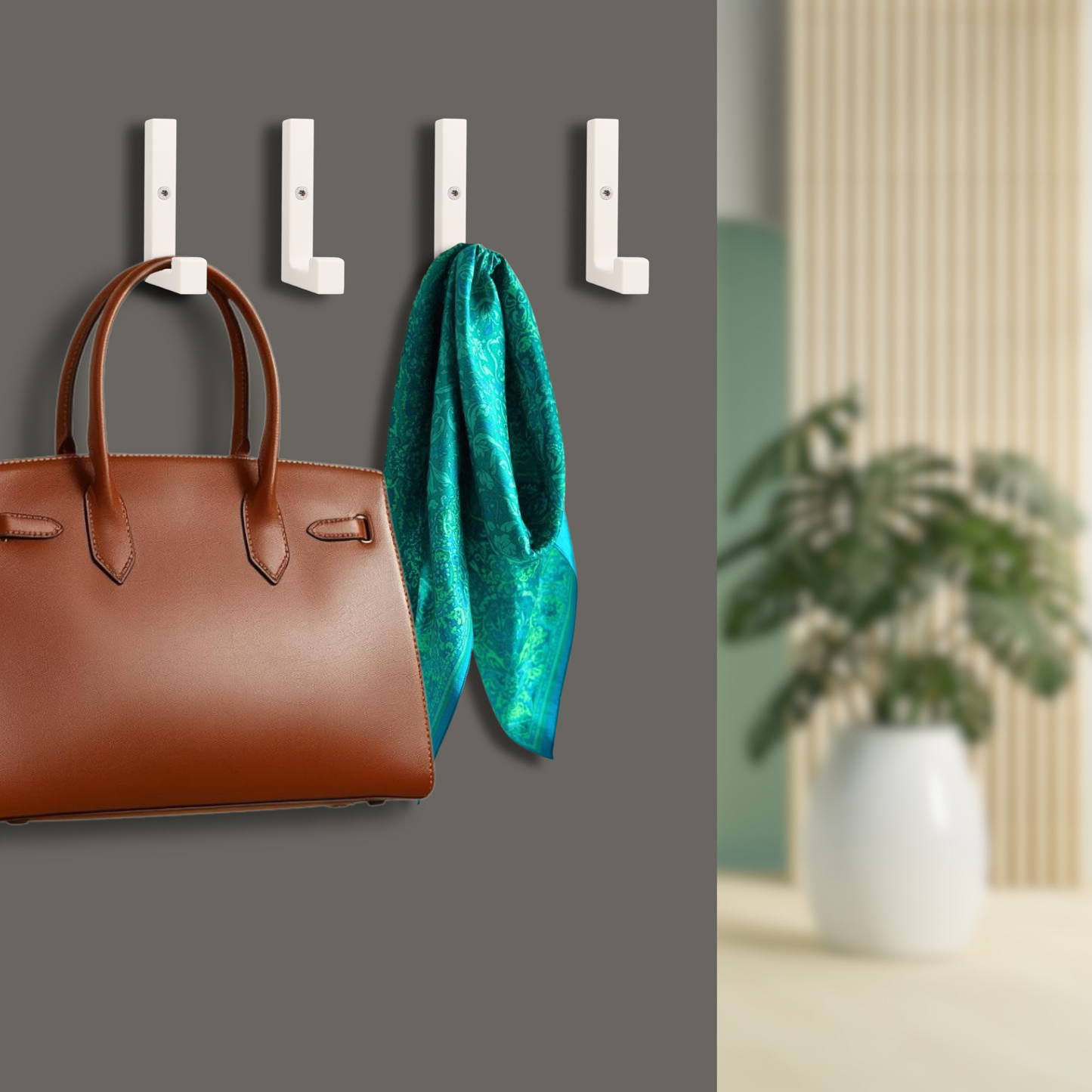 glämfän® Essential Haken kurz Weiß