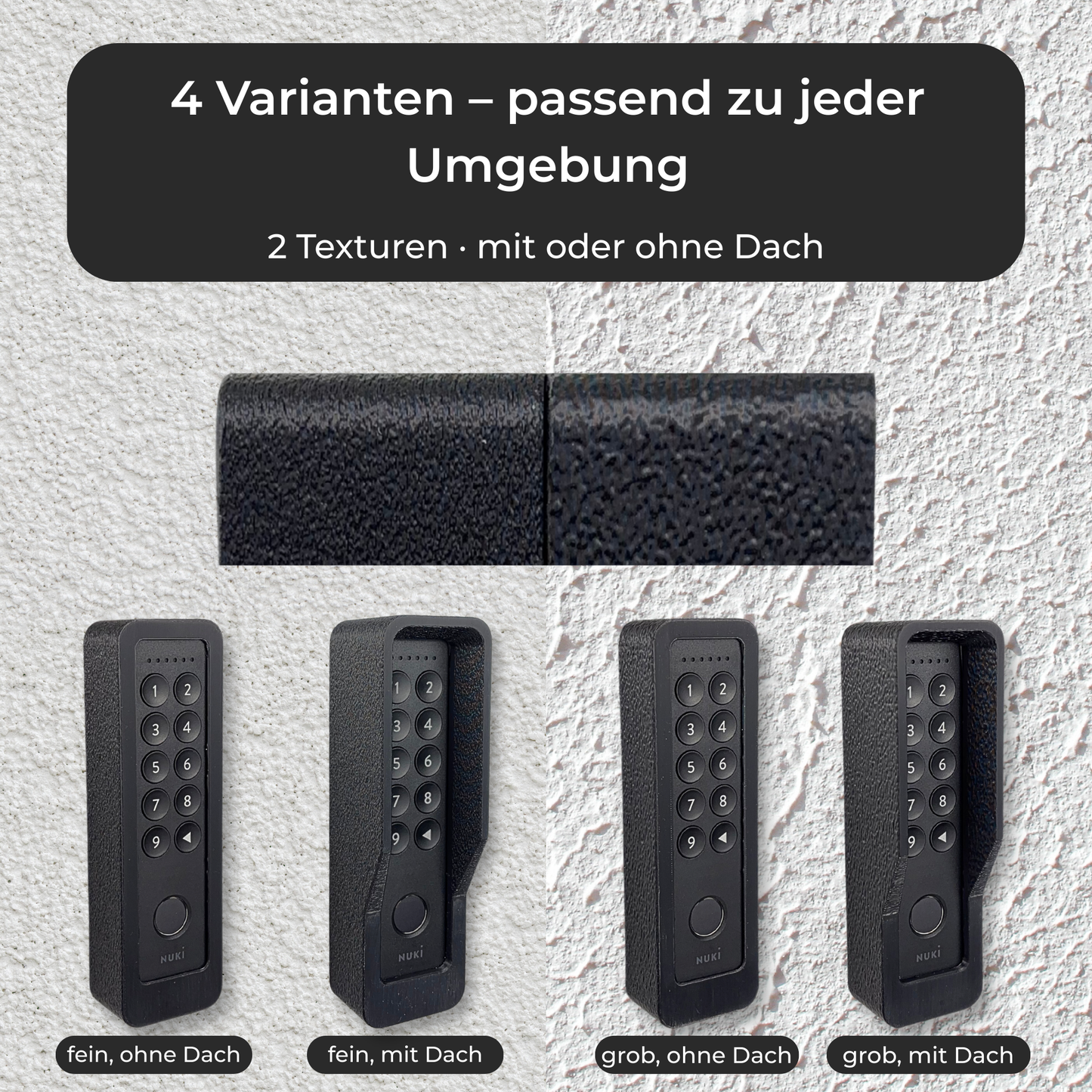Wandhalterung für Nuki Keypad 2