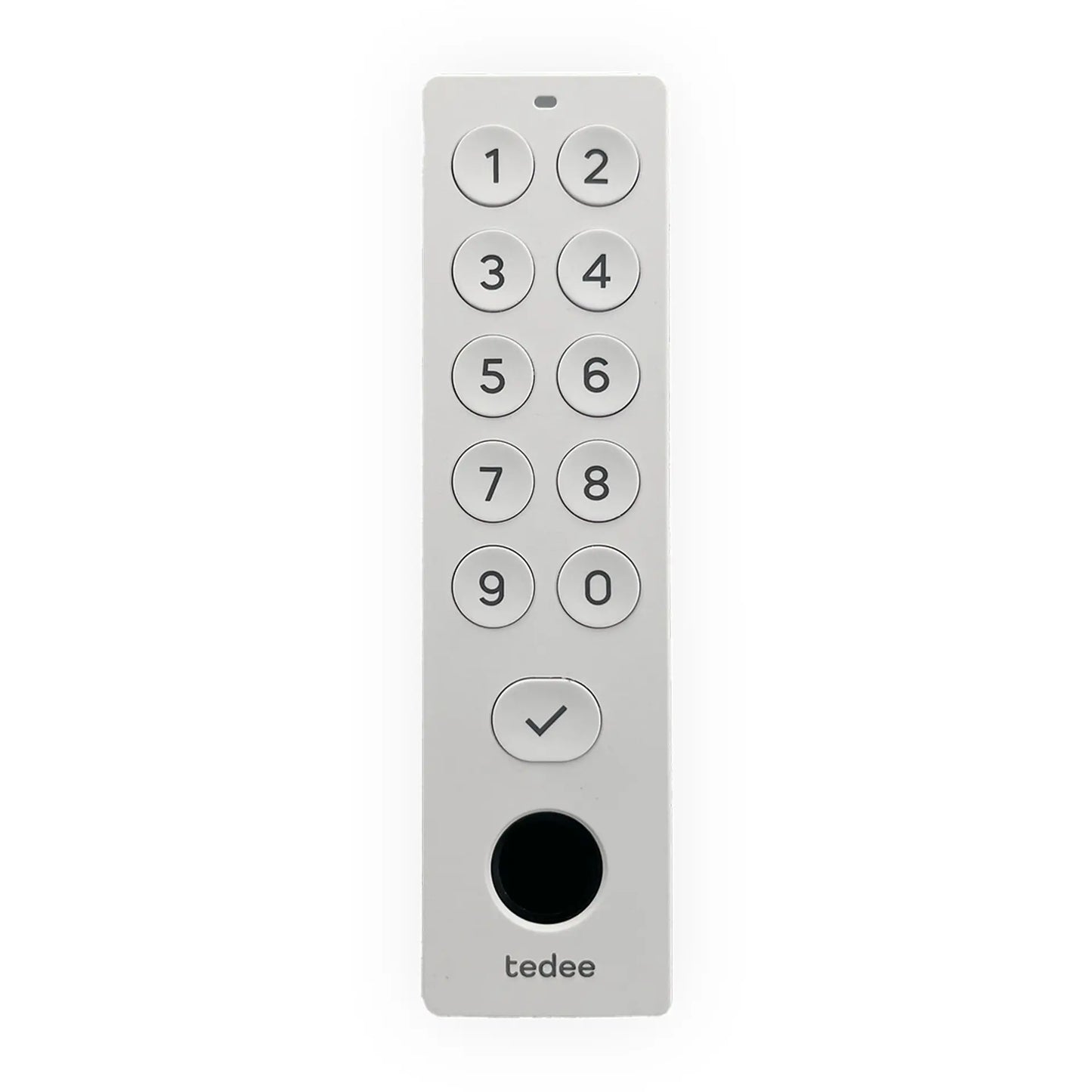 Tedee Keypad PRO – Schlüsselloser Zugang per PIN oder Fingerabdruck