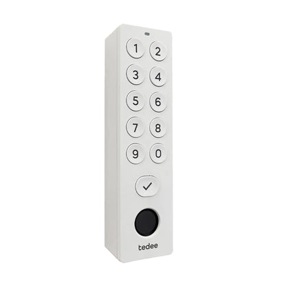 Tedee Keypad PRO – Schlüsselloser Zugang per PIN oder Fingerabdruck