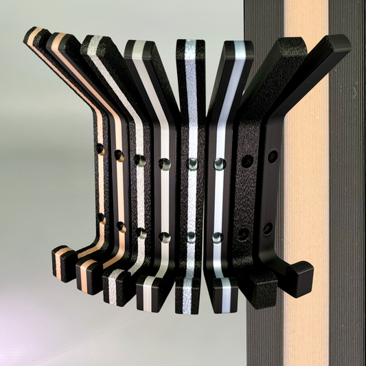 Maßanfertigung Garderobenhaken, mehrfarbig, Oberfläche smooth